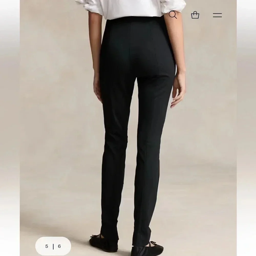 Polo Ralph Lauren The Side-Zip Pant Size S NWT $248